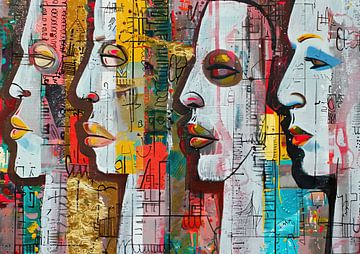 Faces | Urban Faces Blend by Art Whims