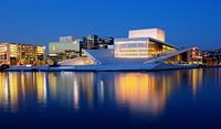 Opera Gebouw in Oslo, Noorwegen van Adelheid Smitt thumbnail