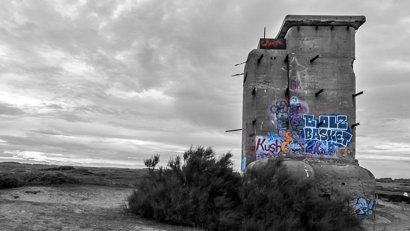 Graffiti in the dunes par Roy Kosmeijer