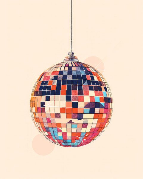 Retro Disco Fever van ByNoukk
