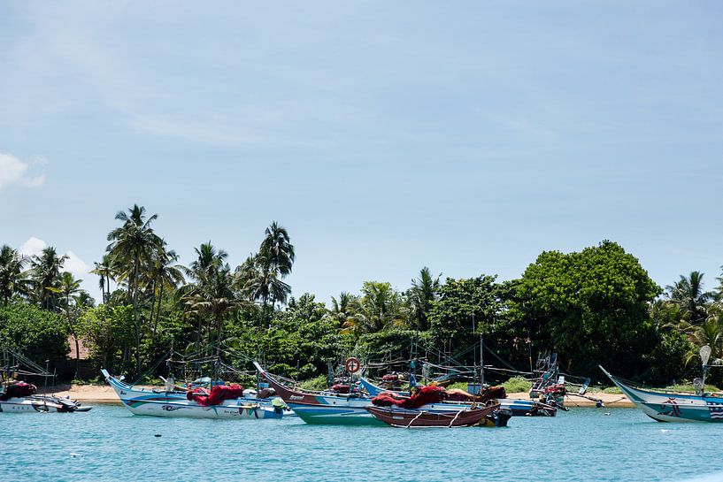 Vissershaven Sri Lanka von Gijs de Kruijf