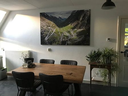 Blick über Trollstigen, Norwegen