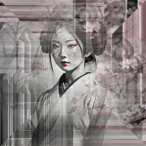 Abstract Geisha