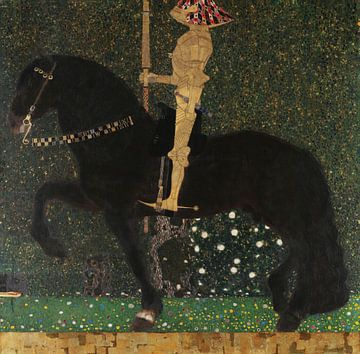 La vie est un combat (Cavalier d'or), Gustav Klimt
