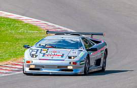 Lamborghini Diablo SV-R racing car driving at Spa Francorchamps by Sjoerd van der Wal Photography
