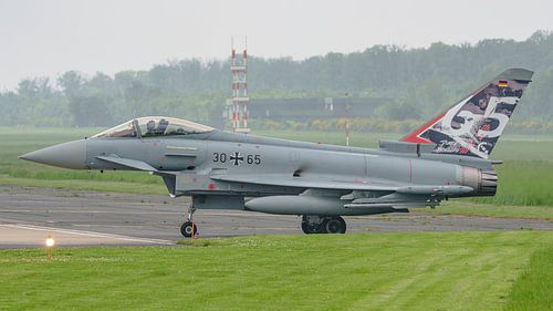 Luftwaffe Eurofighter Typhoon met special livery.