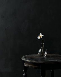 Still life with a flower, minimalism by Japandi Art Studio