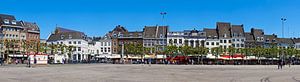 Panorama Vrijthof Maastricht van Anton de Zeeuw