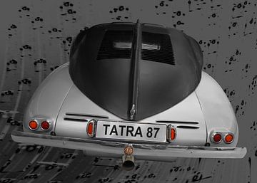 Tatra 87 in zwart & zilver
