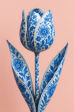 Delft Blue Tulip - Dutch Beauty in Bloom