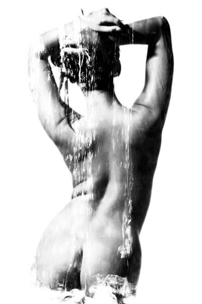Femme nue photographiée dans le style sensuel du Sauna Spa. #B2119 par Photostudioholland