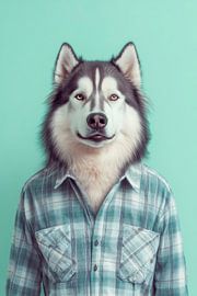 Alaskan Malamute von Poster Art Shop