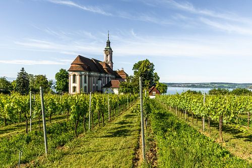 Birnau bedevaartskerk aan het Bodenmeer