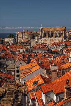De oude stad van Dubrovnik van Sidney van den Boogaard