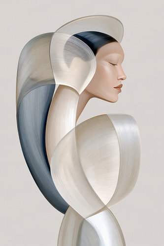 Softe Abstract Sculptuur