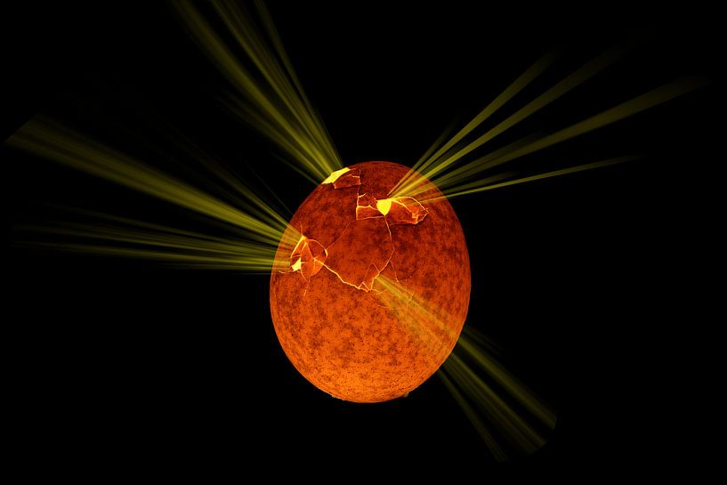 The dragon egg by Joel Layaa-Laulhé