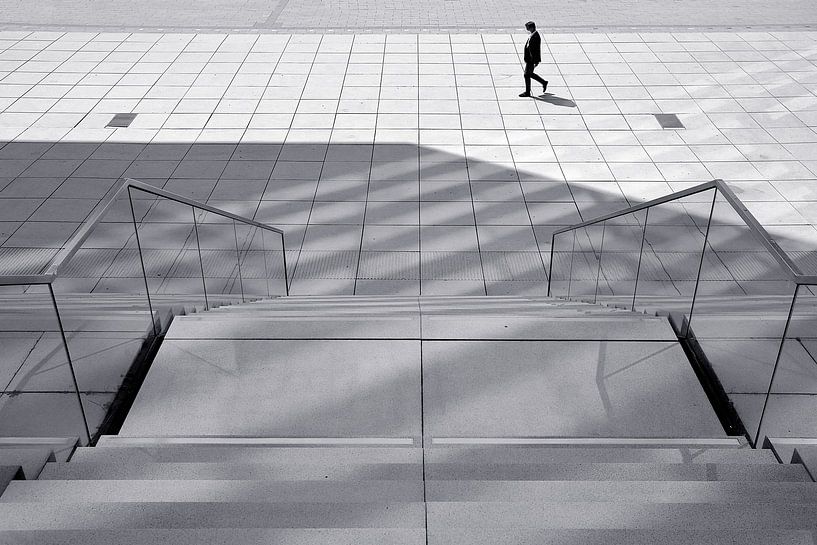 Von oben herab Düsseldorf von Patrick Lohmüller