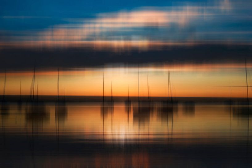 Segelboote am Ammersee von Thomas Jäger