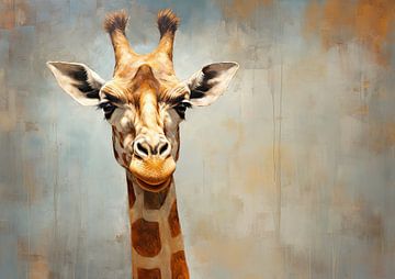 Giraffe | Giraffe von Wunderbare Kunst