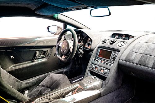 Lamborghini Gallardo Superleggera sportwagen interieur