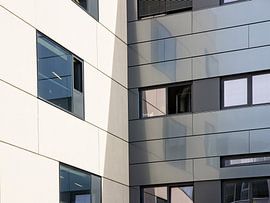 Fassade auf dem RWTH-Gelände Aachen von Rob Boon