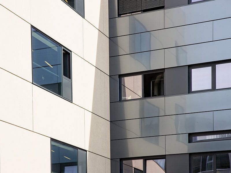 Façade on RWTH grounds Aachen by Rob Boon