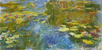 The water lily pond, Claude Monet