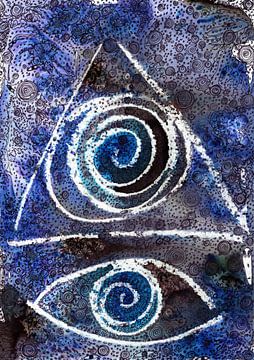 The luster eye of being by MY HAPPY SOUL ART