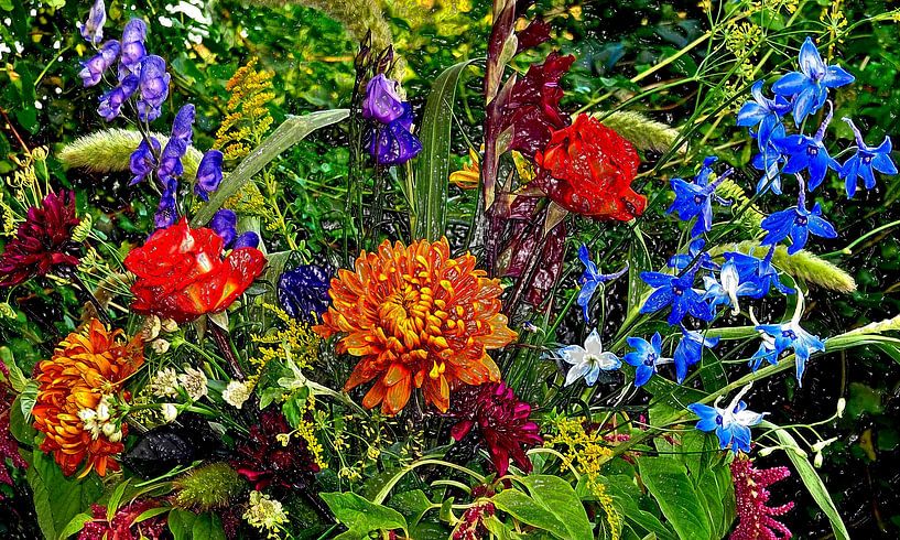 Floraler Spätsommertraum  von Silva Wischeropp