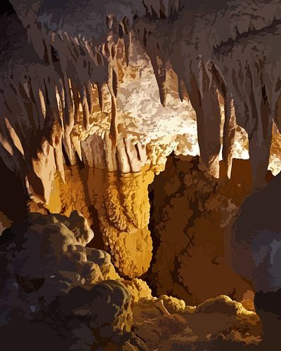 Diep in Carlsbad Caverns