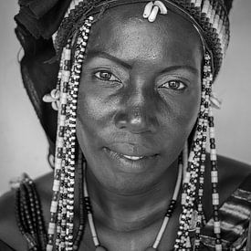 Gambiaanse vrouw van Roel Beurskens