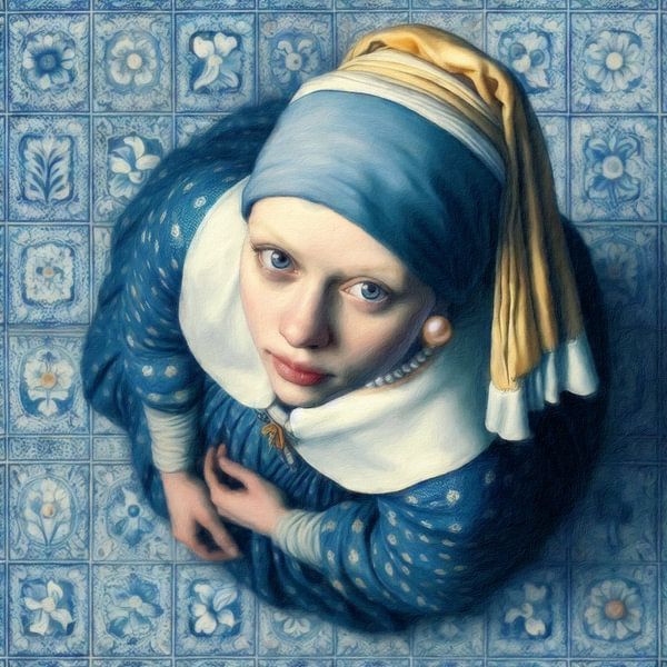 Meisje met de Parel - a Different Perspective by J.O. Han