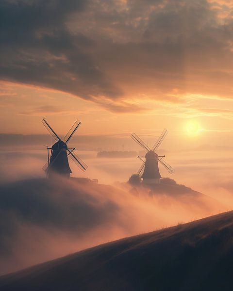 Über den Wolken von fernlichtsicht