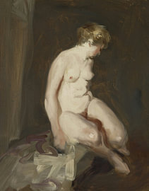 Robert Henri – Nude, 1911 by Atelier Liesjes