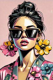 Neon-Girl von Marijke Trienekens