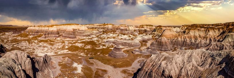 Painted Dessert, Arizona. by Gert Hilbink