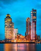 Blue hour on the Kop van Zuid