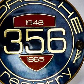 Badge Porsche 356 sur Truckpowerr