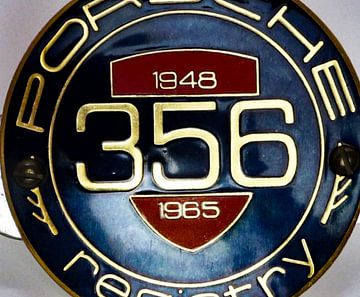 Porsche 356 badge van Truckpowerr