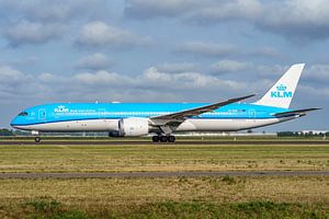 KLM Boeing 787-9 Dreamliner (PH-BHF) "Hibiscus". van Jaap van den Berg