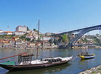 De haven van Porto - Portugal