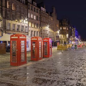 EDINBURGH Impression du soir sur le Royal Mile