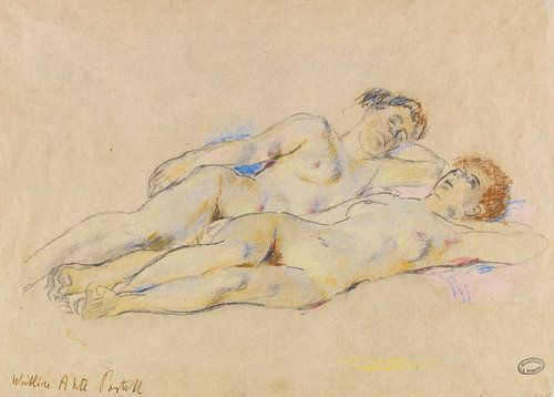 Albert Weisgerber, vrouwelijk naakt, 1905