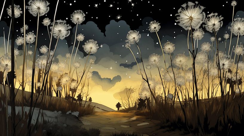 Dandelions by Black Coffee