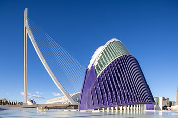 Valencia's Purple Sail