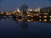 Woonbotenreflectie in de Schinkel en Zuid-As van Dirk Fotografie thumbnail