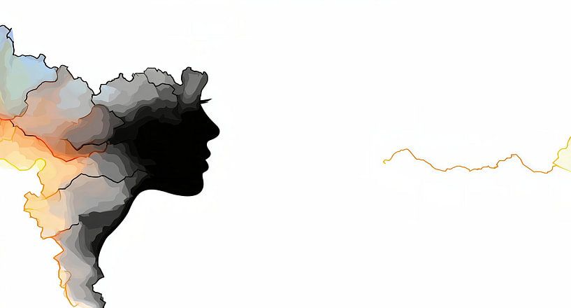 Gedachten tussen licht en schaduw van Frank Heinz