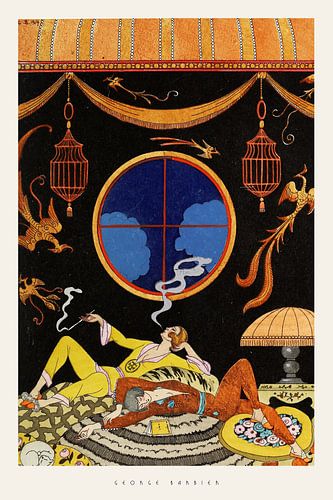 George Barbier - La Paresse