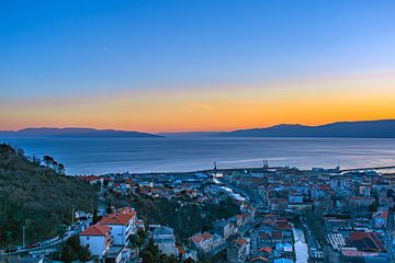 Sunset over the Kvarner Bay by Photoart-Naegele