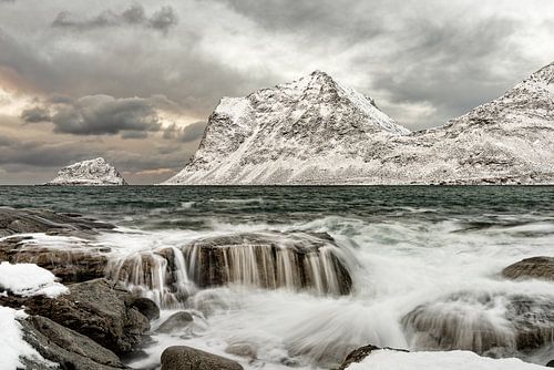 Winterkust in Lofoten